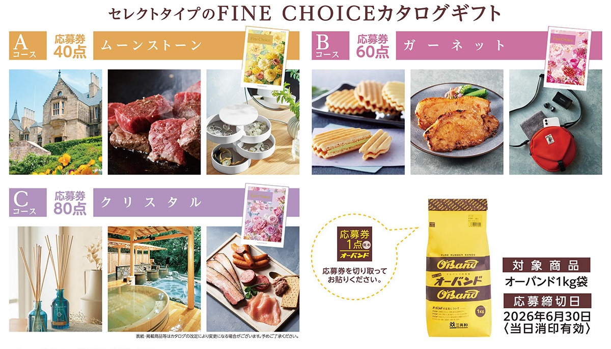 セレクトタイプのFINE CHOICEカタログギフト