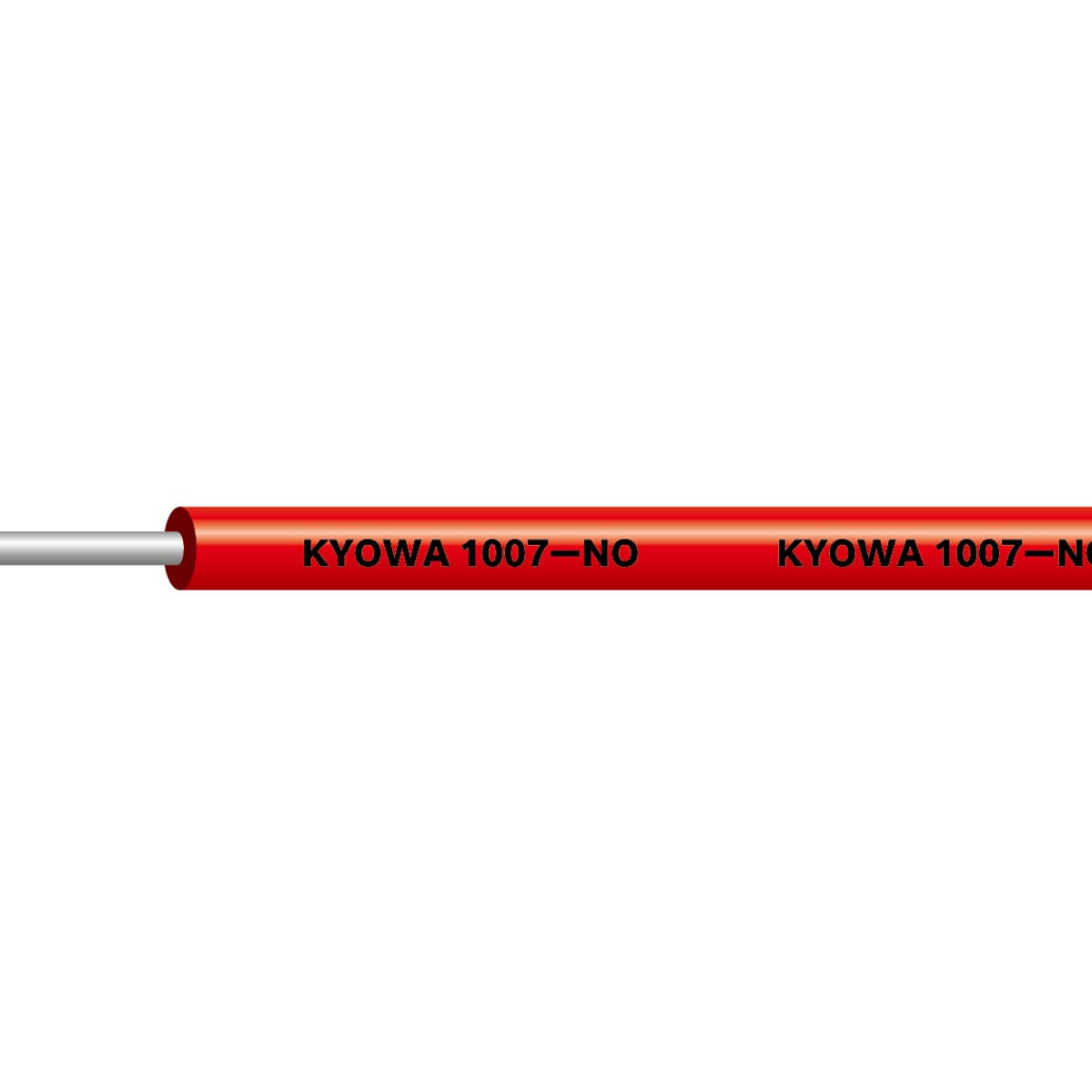 機器配線用耐熱ビニル電線 狭ピッチ印刷 KYOWA1007