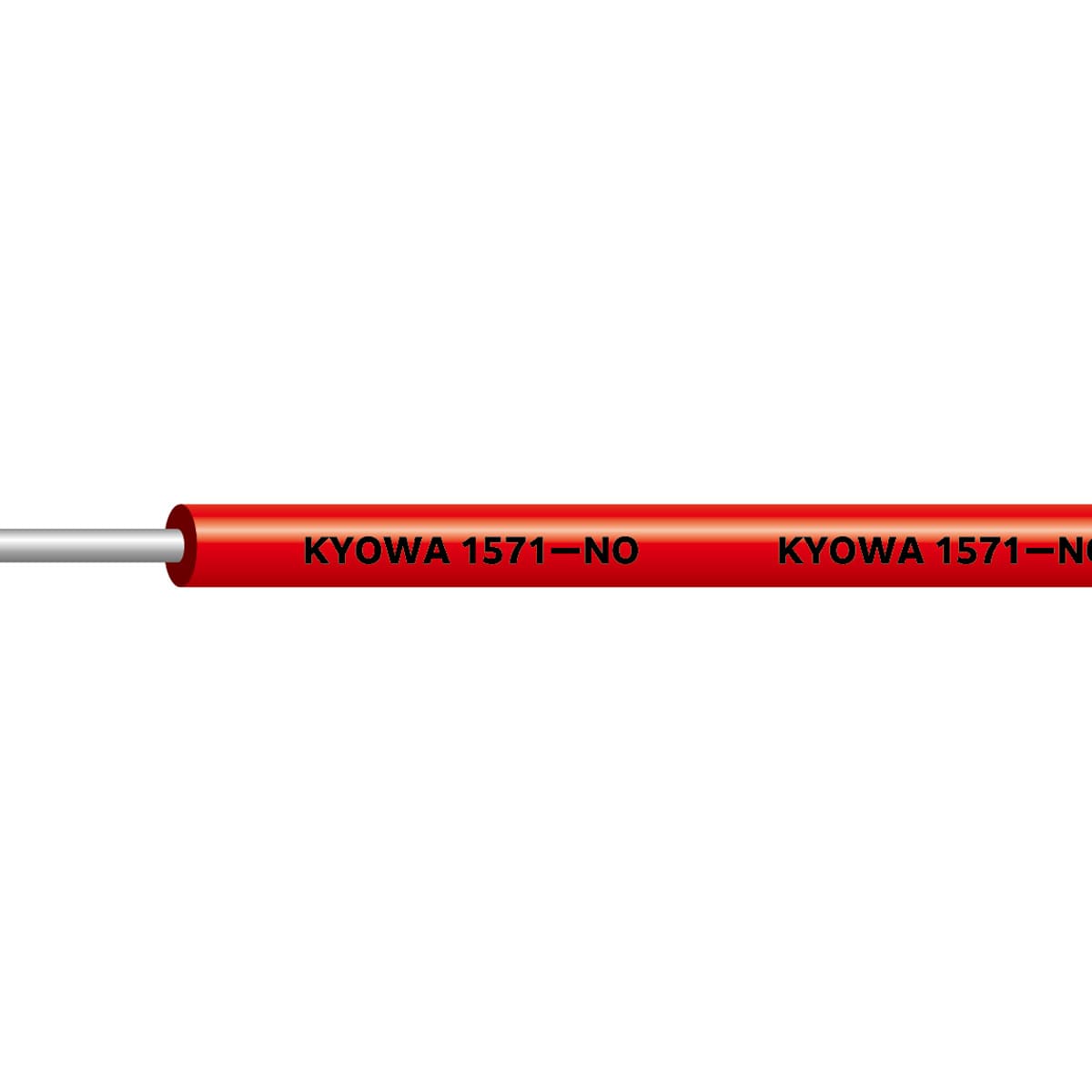 極細耐熱ビニル電線 狭ピッチ印刷 KYOWA1571
