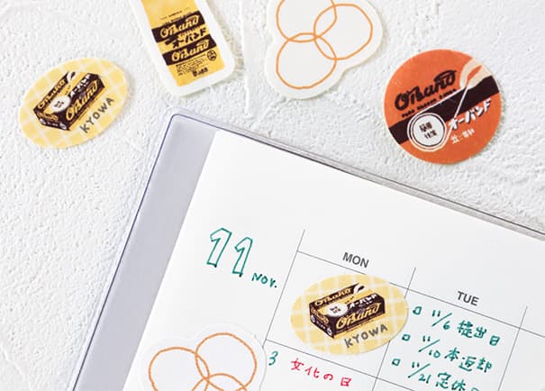 オーバンド×古川紙工フレークシール